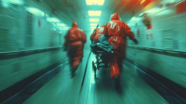 Grupo de personas montadas en una motocicleta roja