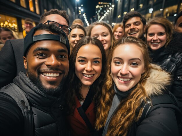 un grupo de personas posan juntas para una foto