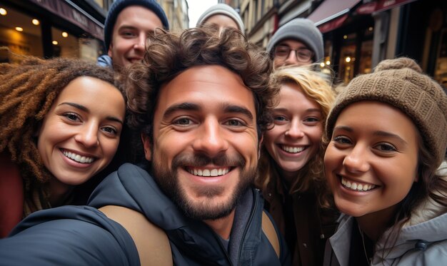 un grupo de personas posan juntas para una foto