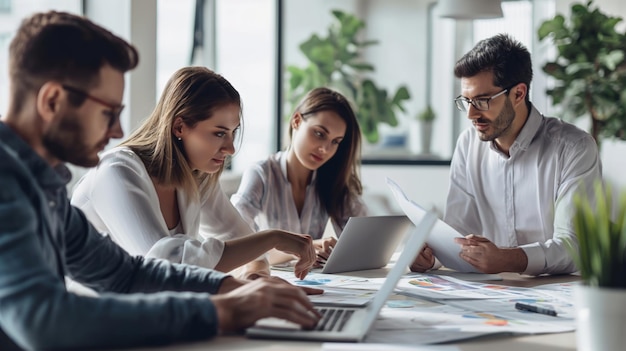 Grupo de personas sentadas alrededor de un