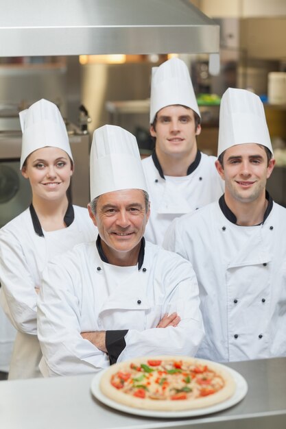 Grupo sonriente de Chef&#39;s