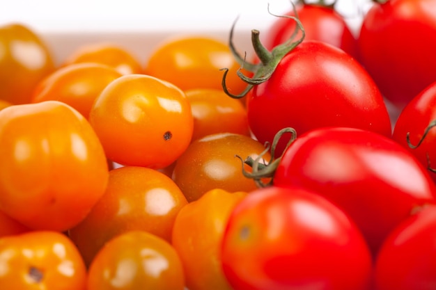 Foto grupo de tomates