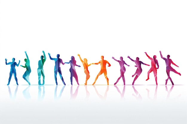 Gruppe der Silhouetten