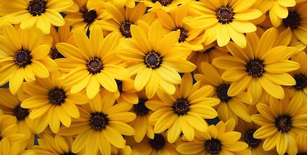 Gruppe nahe Blüte helle Bouquet Mockup Blüte Hintergrund blumige Natur auf Blumen Schönheit Gelb