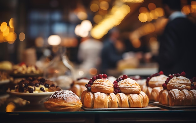 Gruppenverpflegung, Buffet, Speisen im Inneren des Restaurants