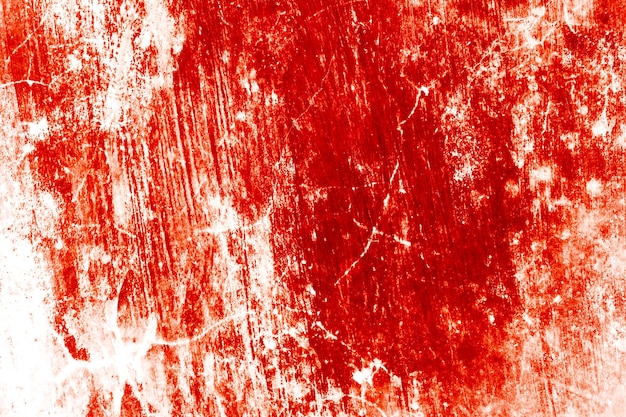 Gruselige, blutige, gestreifte Wände, weiße Wand mit Blutspritzern für Halloween-Hintergrund