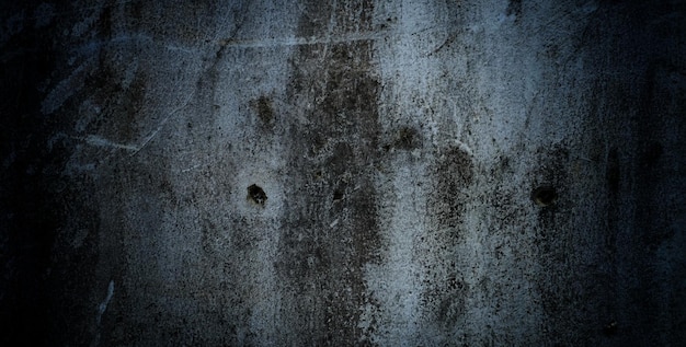 Gruseliger dunkler Wandhintergrund Alte Wände voller Flecken und Kratzer Horrorkonzept Wandhintergrund