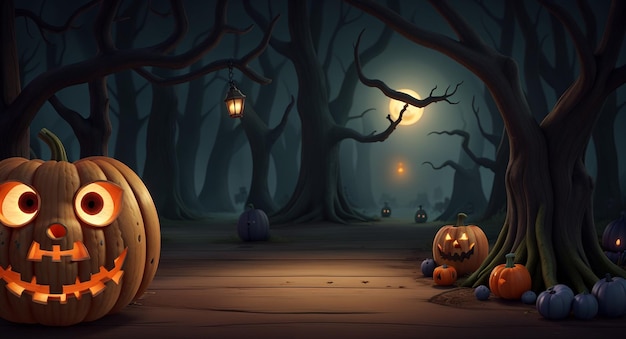 Gruseliger Halloween-Hintergrund, dunkler Horrorhintergrund
