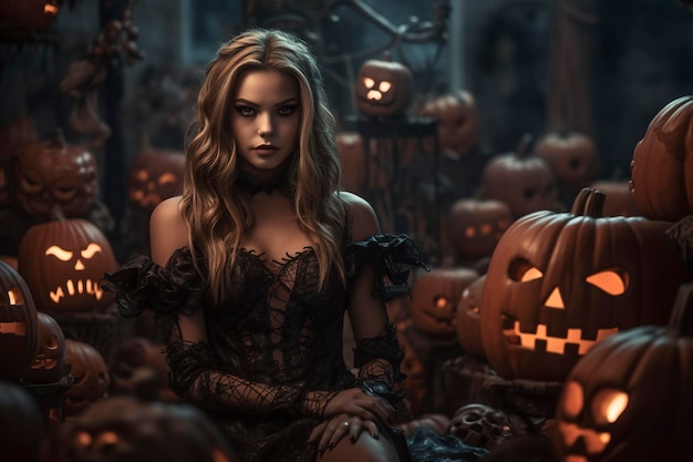 Gruseliger und cooler Halloween-Hintergrund