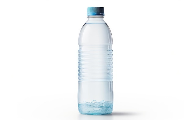 Água refrescante em fundo branco ou PNG transparente