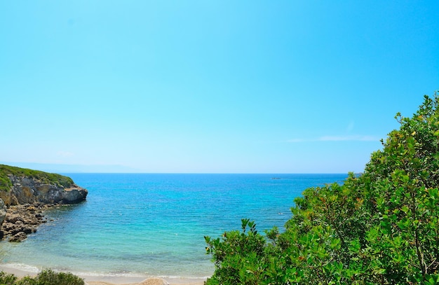 Água turquesa na costa de Alghero