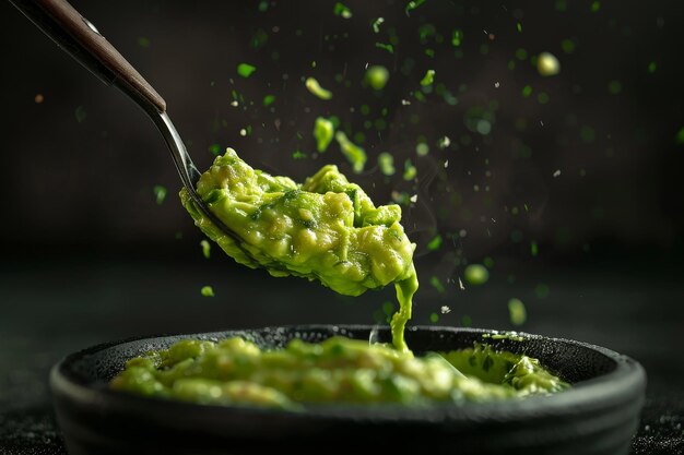 Guacamole con crema