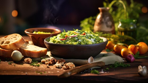 Guacamole es una salsa a base de aguacate