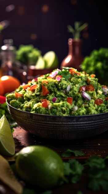 El guacamole es una salsa a base de aguacate