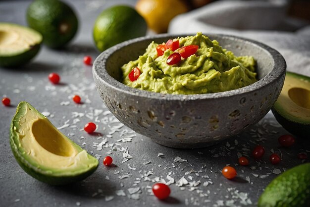 Foto guacamole für festliche dekorationen