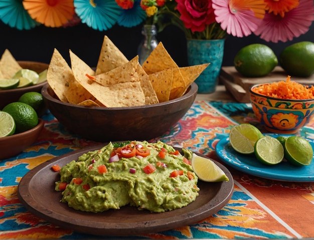 Guacamole prato mexicano