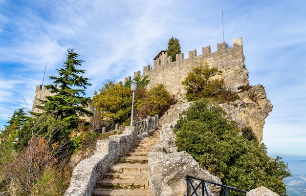 Guaita, der erste Turm von San Marino