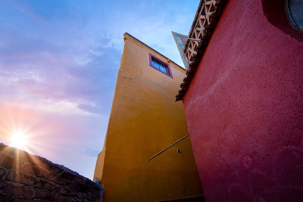 Guanajuato mexico coloridas calles coloniales y arquitectura en el centro histórico de guanajuato