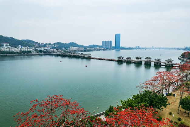 Guangdong Chaozhou Stadt China Xiangzi Brücke