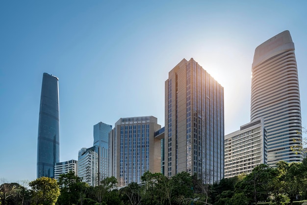 Guangzhou Financial Center Modernes Bürogebäude