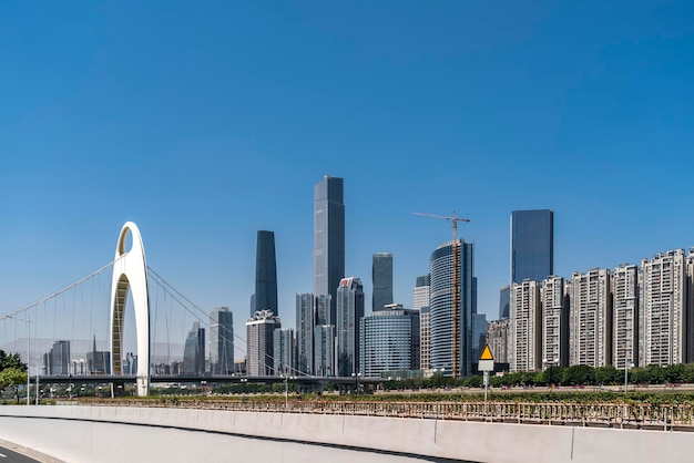 Guangzhou Financial Center Modernes Bürogebäude