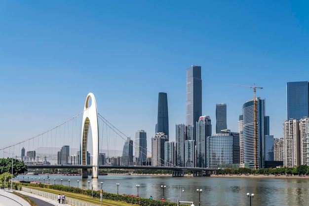 Guangzhou Financial Center Modernes Bürogebäude