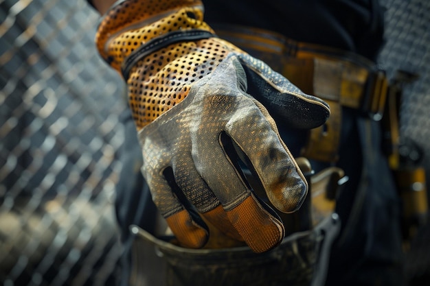 Guantes versátiles de artesanía resistentes al corte con aire generativo