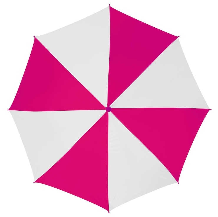 Foto guarda-chuva isolado pinkwhite