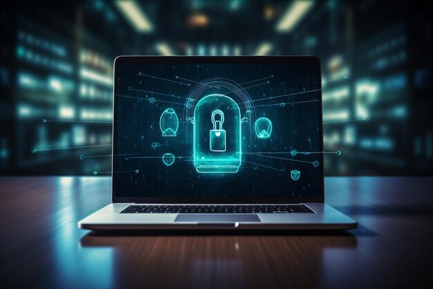 Guardando o reino digital Explorando a segurança cibernética Proteção de informações e criptografia para um S