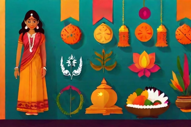 Gudi Padwa Mondneujahrsfeier