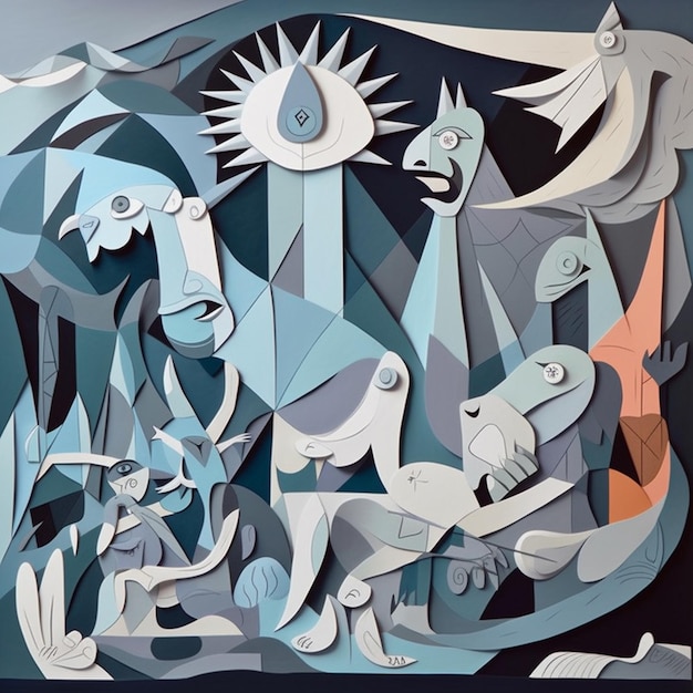 Guernica wunderschöne Wandmalerei