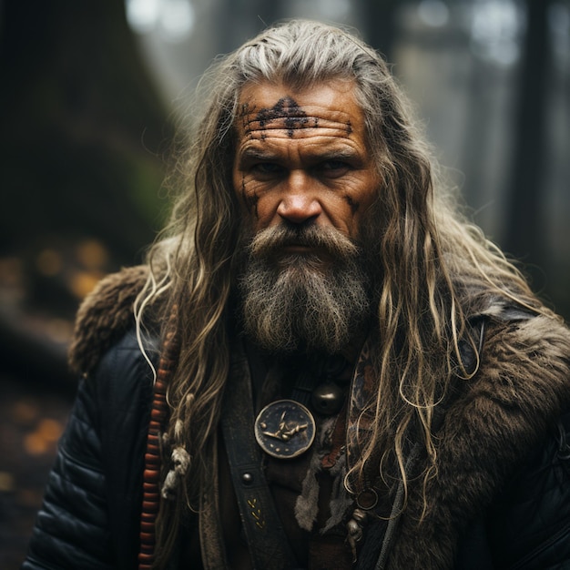 Foto guerreiro viking mais velho