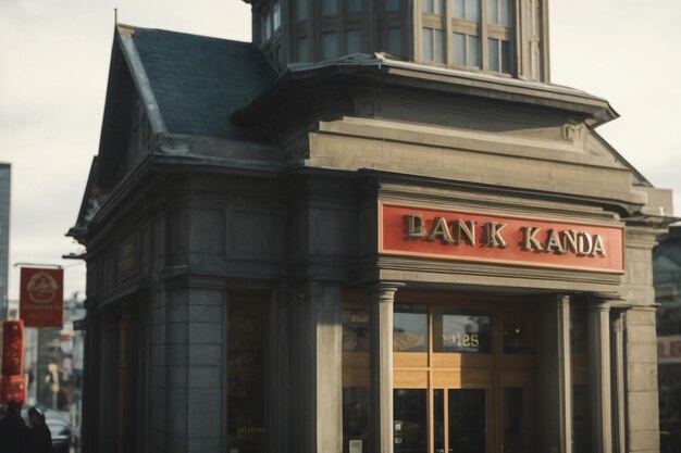 GUESS-Bank-Logo an der Fassade