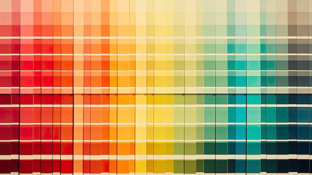 Guia de cores RGB HEX combinando paletas de cores coleção de catálogo de amostras adequada para moda de marca paleta de cores vintage previsão da tendência de cores futuras cores vintage retro