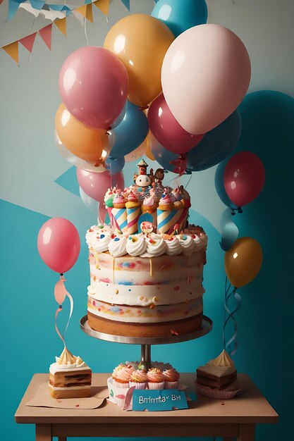 Guía definitiva para las celebraciones de cumpleaños, globos, pasteles e ideas de postales