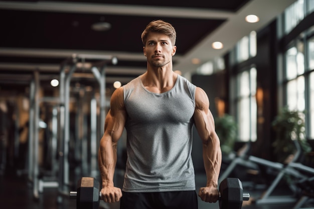 La guía de fitness definitiva liberando la fuerza con pesas en el gimnasio