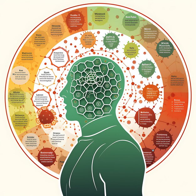 Guia ilustrado que compara sintomas de várias doenças e condições médicas para diagnósticos precisos