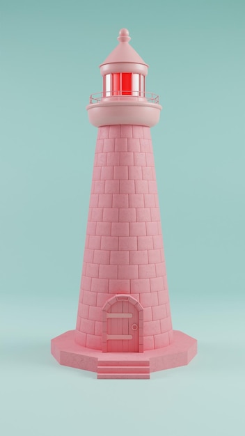 La guía serena de Pink Beacon en un mundo de sueños