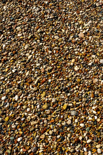 Guijarros en la playa