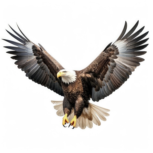 Águila calva majestuosa