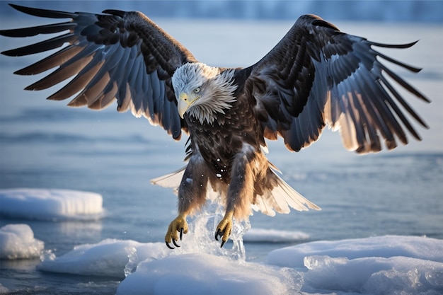 Águila de mar de hielo