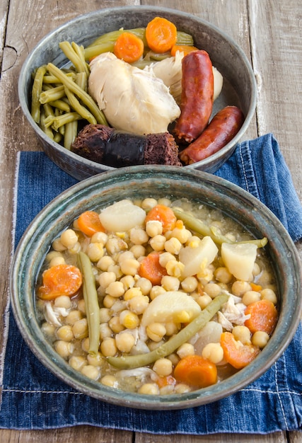 Guisado de grão de bico