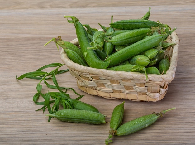 Guisantes verdes