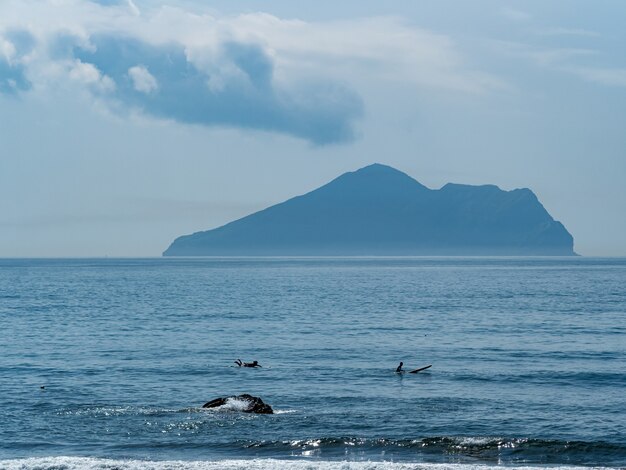 Guishan (Schildkröte) Insel in Yilan, Taiwan.