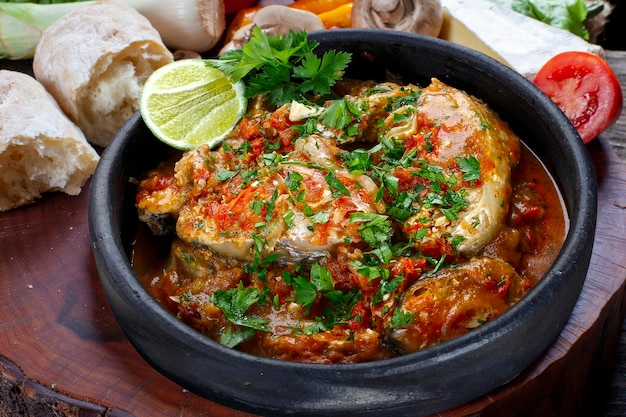 Guiso de pescado moqueca