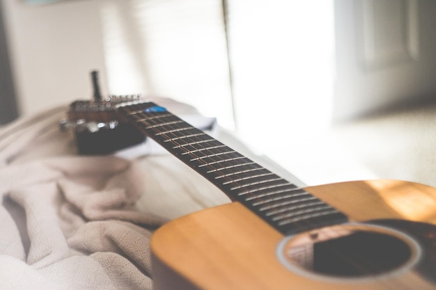 Foto guitarra clásica