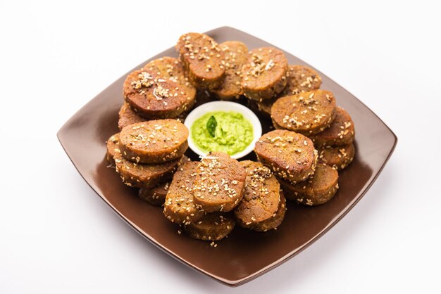 Gujarati-Snack Muthiya oder Muthia