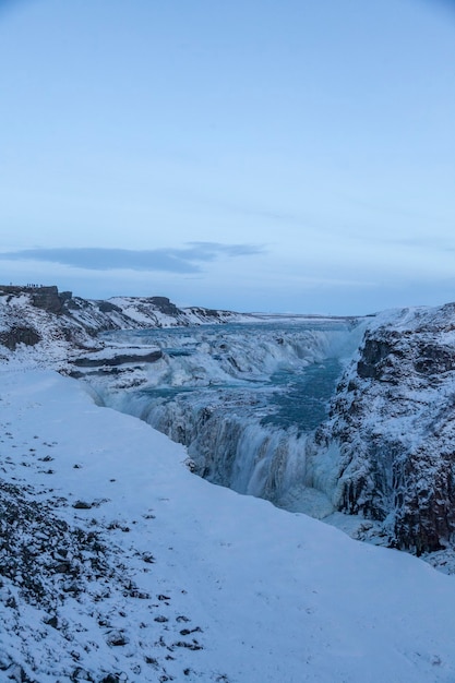 Gullfoss, Island - 01022018 Gullfoss ist einer der schönsten Wasserfälle Islands.