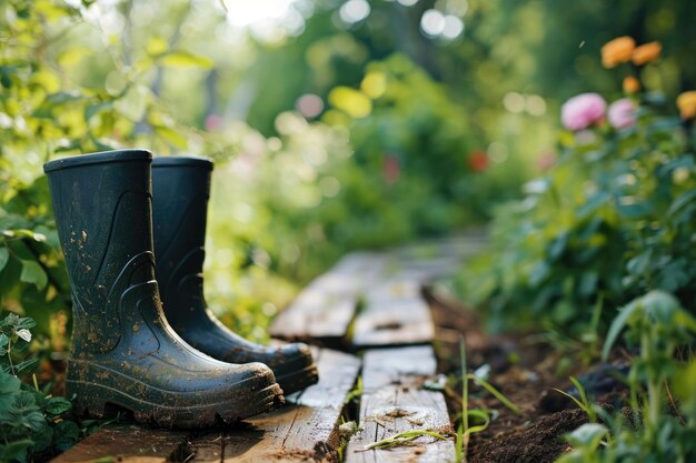 Foto gummistiefel