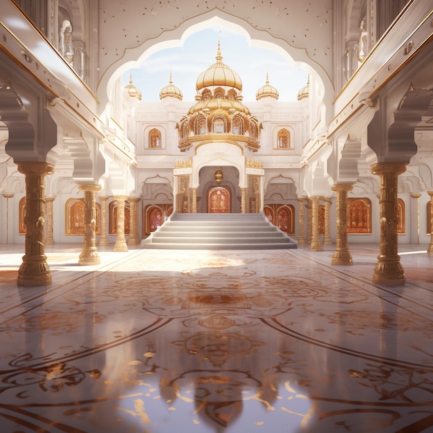 Gurdwara Sikh-Tempel Punjab Indien